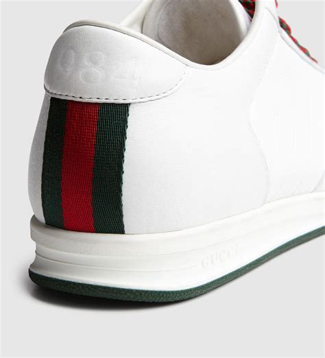 vintage 80s gucci sneakers|1984 anniversary Gucci classic sneakers.